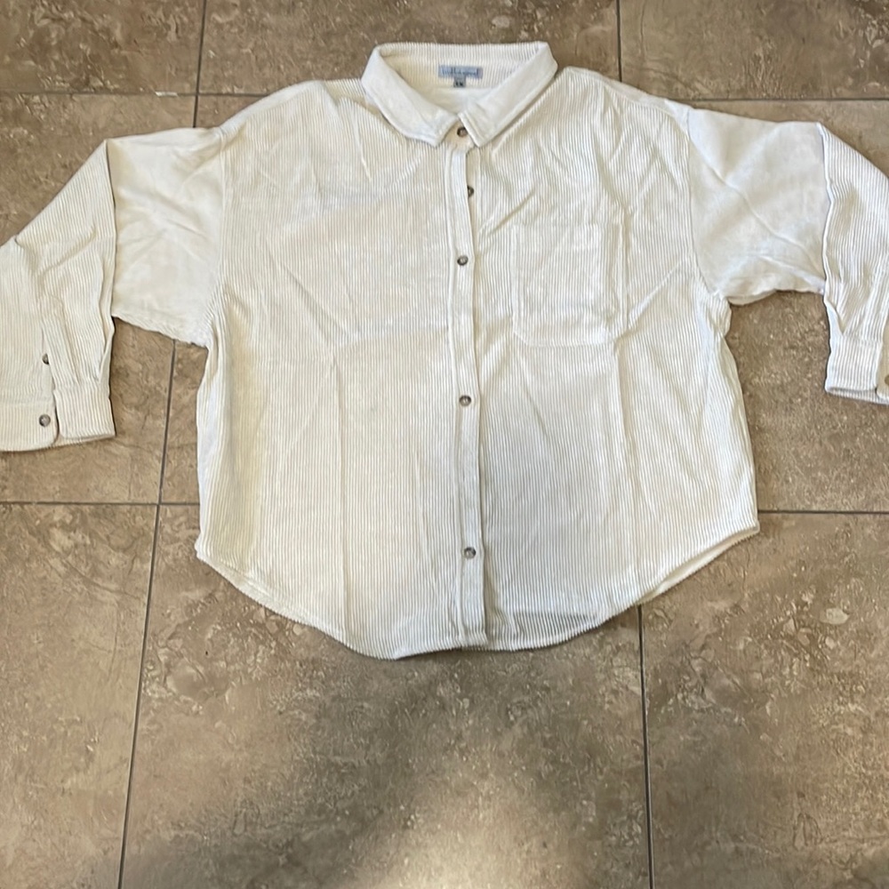 Corduroy Long Sleeve Size S/M